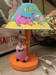 画像1: Hanna Barbera Flintstones Night Lamp Shade 1995 / フリントストーン シェード付きナイトランプ (1)