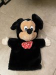 画像1: Disney Mickey Mouse  Applause Plush Hand Puppet / ディズニー　ミッキーマウス　ハンドパペット　ぬいぐるみ (1)