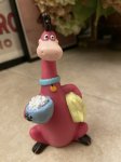 画像1: Hanna Barbera Flintstones  Dino Figure Doll 1990  / フリントストーンズ　ディノ　フィギュア、ドール (1)