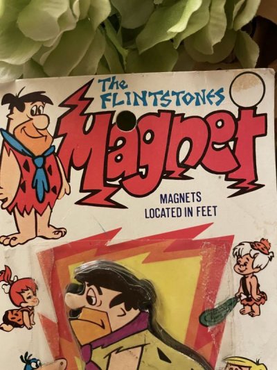 画像2: Hanna Barbera Flintstones Fred Magnet  / フリントストーン　フレッド　マグネット　1976年