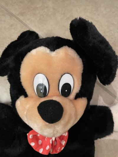 画像1: Disney Mickey Mouse  Applause Plush Hand Puppet / ディズニー　ミッキーマウス　ハンドパペット　ぬいぐるみ