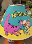 画像2: Hanna Barbera Flintstones Night Lamp Shade 1995 / フリントストーン シェード付きナイトランプ (2)