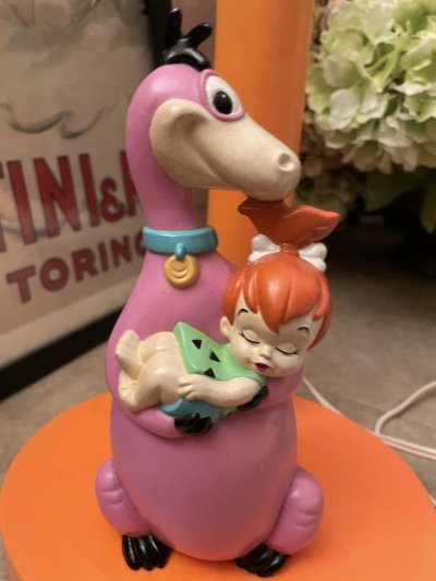 画像3: Hanna Barbera Flintstones Night Lamp Shade 1995 / フリントストーン シェード付きナイトランプ