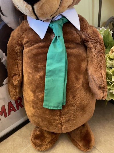 画像2: Hanna Barbera Yogi Bear Mighty Star Big Large Plush Doll  1980 (L) / ヨギベア 83cm マイティスター　大きい80cm ぬいぐるみ　1980年