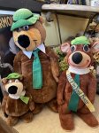 画像1: Hanna Barbera Yogi Bear Mighty Star Big Large Plush Doll  1980 (L) / ヨギベア 83cm マイティスター　大きい80cm ぬいぐるみ　1980年 (1)