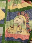 画像4:  Soopy Peanuts fabric Sheet (A) / スヌーピー　シーツ　生地　 (4)