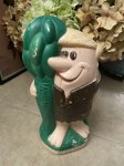 画像1: Hanna Barbera Flintstones Barney Plastic Coin Bank Doll 1977 / フリントストーン　バーニー　プラスチック製　貯金箱　ドール　1977年 (1)