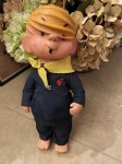 画像1: Dennis the Menace Rubber doll 60s /  わんぱくデニス　大きめラバードール　ボーイスカウト (1)