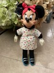 画像1: Disney Minnie Mouse  Applause Plush Doll 1982 / ディズニー　ミニーマウス　フェイスラバー　ドール (1)