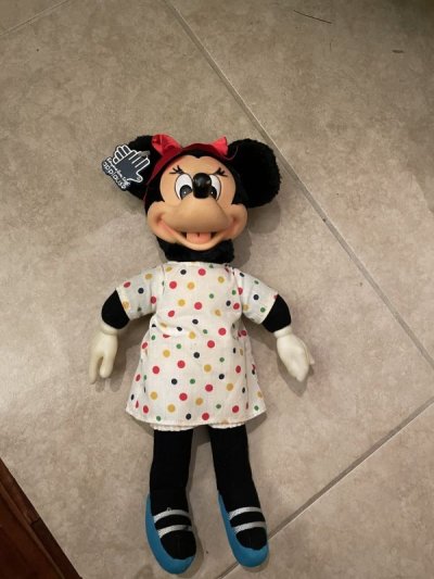 画像3: Disney Minnie Mouse  Applause Plush Doll 1982 / ディズニー　ミニーマウス　フェイスラバー　ドール