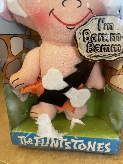 画像2: Hanna Barbera Flintstones knickerbockers  Bamm Bamm Fabric Doll with box 1972 (A) / フリントストーン　バンバン　箱入り布　ドール