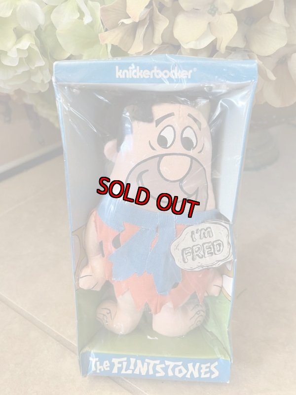 画像1: Hanna Barbera Flintstones knickerbockers  Fred Fabric Doll with box 1972 / フリントストーン　フレッド　箱入り布　ドール (1)