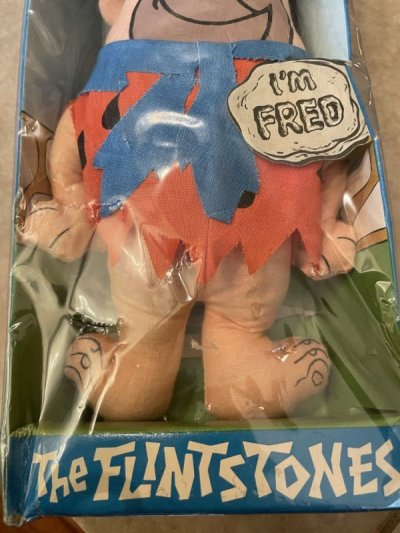 画像2: Hanna Barbera Flintstones knickerbockers  Fred Fabric Doll with box 1972 / フリントストーン　フレッド　箱入り布　ドール