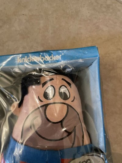 画像1: Hanna Barbera Flintstones knickerbockers  Fred Fabric Doll with box 1972 / フリントストーン　フレッド　箱入り布　ドール