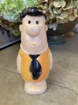 画像1: Hanna Barbera Flintstones Fred Plastic Doll / フリントストーンズ、フレッドのプラスチック製ドール (1)