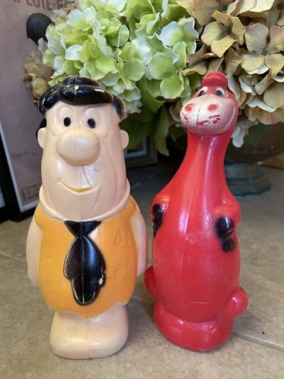 画像3: Hanna Barbera Flintstones Dino Plastic Doll / フリントストーンズ、ディノのプラスチック製ドール