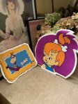 画像1: Hanna Barbera Flintstones Dino & Pebbles Place Lunch mats 1993＆1994 / フリントストーンズ、ディノ&ペブルス　プレイスマット　2枚組セット (1)