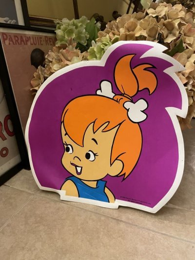 画像1: Hanna Barbera Flintstones Dino & Pebbles Place Lunch mats 1993＆1994 / フリントストーンズ、ディノ&ペブルス　プレイスマット　2枚組セット