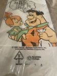 画像5: Hanna Barbera  Flintstones White Fred & Wilma Paper Lunch Bags 1990 / フリントストーン　白のフレッド&ウィルマ　紙製　ランチバッグセット (5)