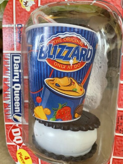 画像1: Dairy Queen Play Food Set  Blizzard cup / ディリークィーン　プレイフードセット　　ブリザード　カップ　4点