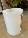 画像3: Hanna Barbera Flintstones Federal milk glass mug   / フリントストーンズ　フェデラルミルクグラス　マグ (3)