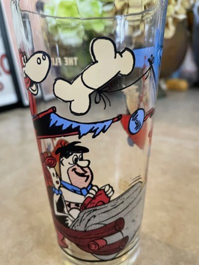 画像2: Hanna Barbera Flintstones Pepsi Family  Glass (B)  / レア！！ フリントストーンズ、ファミリーグラス