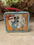 画像3: Hanna Barbera Huckleberry Hound Mini Tin Yellow Lunch Box(B)  / ハックルベリーハウンド　イエロー ティン製　ミニ　ランチボックス缶 (3)