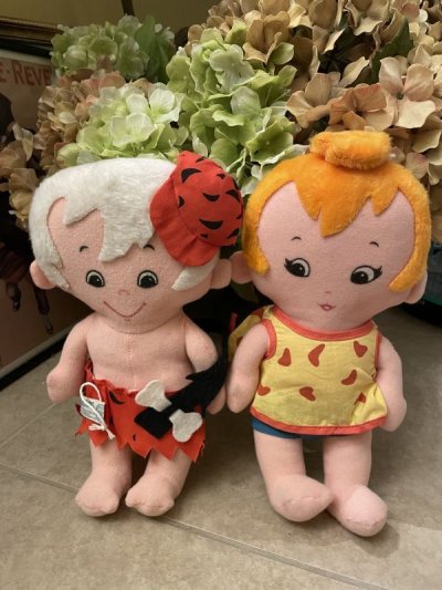 画像3: Hanna Barbera Flintstones knickerbockers  Bamm Bamm  Fabric Doll 1972 / フリントストーン　バンバン　布　ドール