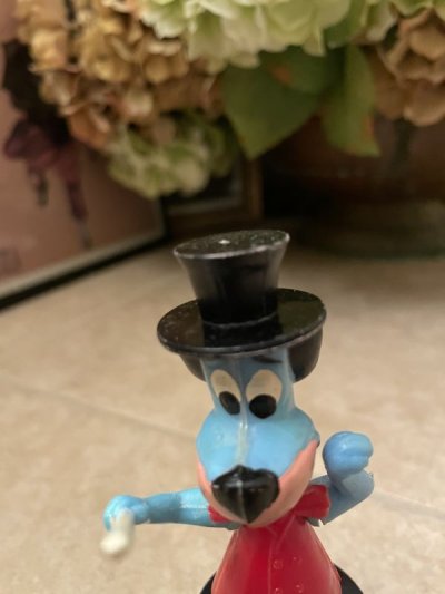 画像1: Huckleberry Hound Push Puppet / ハンナバーベラ　ハックルベリーハウンド　プッシュ　パペット