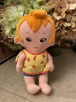 画像1: Hanna Barbera Flintstones knickerbocker Pebbles Fabric Doll  1972 / フリントストーン　ペブルス　ニッカーボッカー　布　ドール (1)