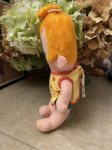 画像2: Hanna Barbera Flintstones knickerbocker Pebbles Fabric Doll  1972 / フリントストーン　ペブルス　ニッカーボッカー　布　ドール (2)