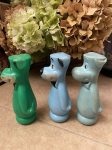 画像2: Hanna Barbera Huckleberry Hound  Bowling Pin 3 Set / ハンナバーベラ　ハックルベリーハウンド　ボーリングピン　3本セット (2)