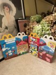 画像1: McDonald’s  Snoopy happy  Meal box set of 2 (B) / マクドナルドのスヌーピーハッピーミール箱　2箱セット (1)