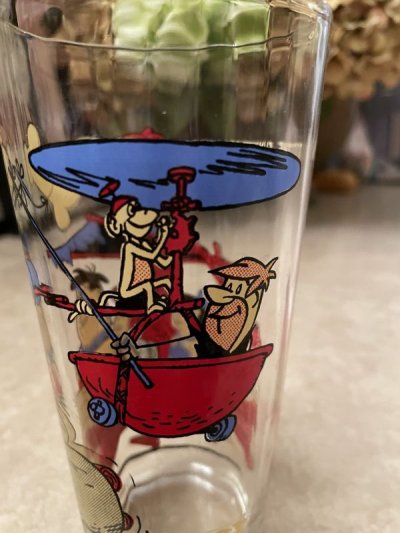 画像3: Hanna Barbera Flintstones Pepsi Family  Glass (C) / レア！！ フリントストーンズ、ファミリーグラス