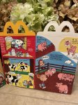 画像3: McDonald’s  Snoopy happy  Meal box set of 2 (B) / マクドナルドのスヌーピーハッピーミール箱　2箱セット (3)