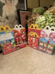 画像1: McDonald’s  Snoopy happy  Meal box set of 2 (A) / マクドナルドのスヌーピーハッピーミール箱　2箱セット (1)