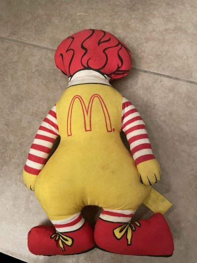 画像3: McDonald’s Ronald Pillow Doll  / マクドナルドのロナルド、ピロードール