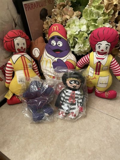 画像3: McDonald’s Grimace Bean Doll With Bag 1996  /  マクドナルドの袋入りグリマス, ビーンズドール