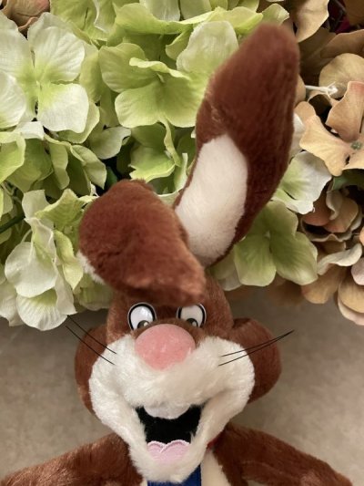 画像1: Nestle Nesquik Bunny Plush Doll Small  / ネスレ　ネスクィック　バニー　ぬいぐるみ　ドール