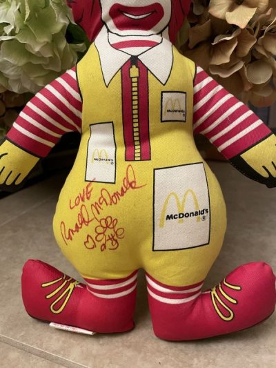 画像2: McDonald’s Ronald Pillow Doll Love 1984/  マクドナルドのロナルド　ピロードール ラブ♪