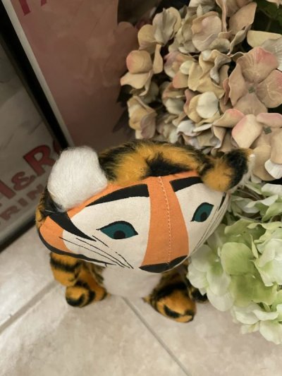 画像3: Tony The Tiger Kelloggs Frosted Cereal Pillow Plush Doll 70‘s /　袋入りケロッグ　トニーザタイガーのピロードール、ぬいぐるみ