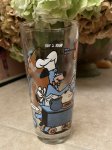 画像1: Hanna Barbera Yogi Bear & Huckleberry Hound Pepsi Glass 1977 / レア！！ ハンナ・バーベラのヨギベア & ハックルベリーハウンド　ペプシ グラス (1)