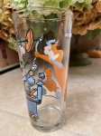 画像2: Hanna Barbera Yogi Bear & Huckleberry Hound Pepsi Glass 1977 / レア！！ ハンナ・バーベラのヨギベア & ハックルベリーハウンド　ペプシ グラス (2)