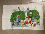 画像1:  Soopy fabric Western Pillow Case / スヌーピー　ピローケース　生地　ウエスターン　枕カバー (1)