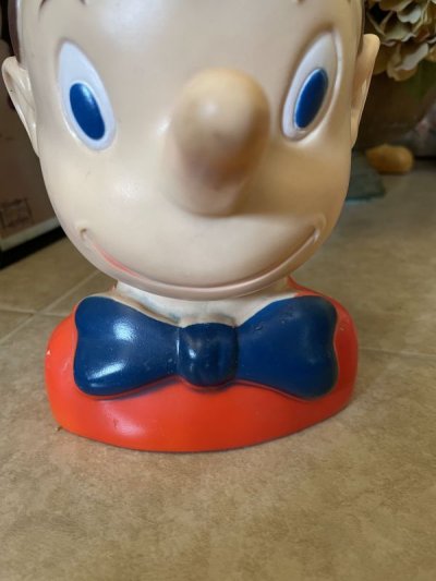 画像2: Disney Pinocchio  Vinyl Face doll  / ディズニーのピノキオ プラスチック製　フェイス　ドール