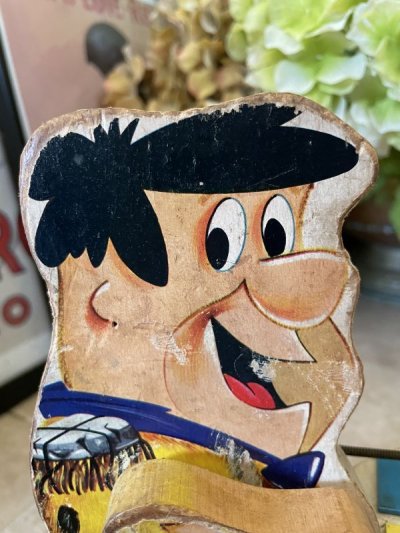 画像2: Flintstones Fred Fisher Price Wooden Doll 1962 / フリントストーンズ、フレッドの木製　フィッシャープライス　ドール