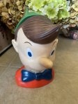 画像1: Disney Pinocchio  Vinyl Face doll  / ディズニーのピノキオ プラスチック製　フェイス　ドール (1)