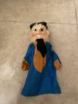 画像7: Hanna Barbera flintstones Fred Face Rubber Hand Puppet Fabric 60’s / ハンナバーベラ　フリントストーン　フレッド　フェイスラバー　パペット　布 (7)