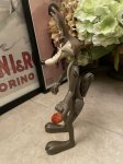 画像2:  Looney Tunes Wile E Coyote DAKIN Figure Doll 1968 / ルーニーチューンズ　タグ付き　ワイリーコヨーテ　フィギュア　ドール (2)