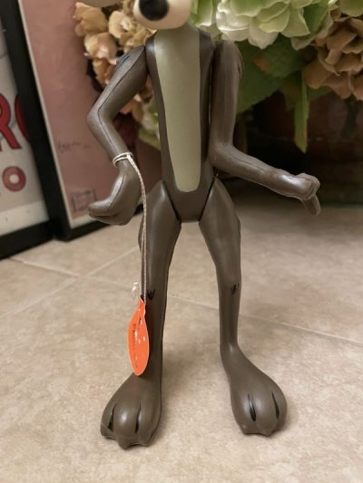 画像2:  Looney Tunes Wile E Coyote DAKIN Figure Doll 1968 / ルーニーチューンズ　タグ付き　ワイリーコヨーテ　フィギュア　ドール
